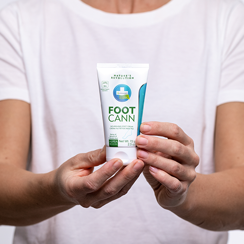 Annabis FOOTCANN Organic Foot Cream – 2.5 oz - Image 2