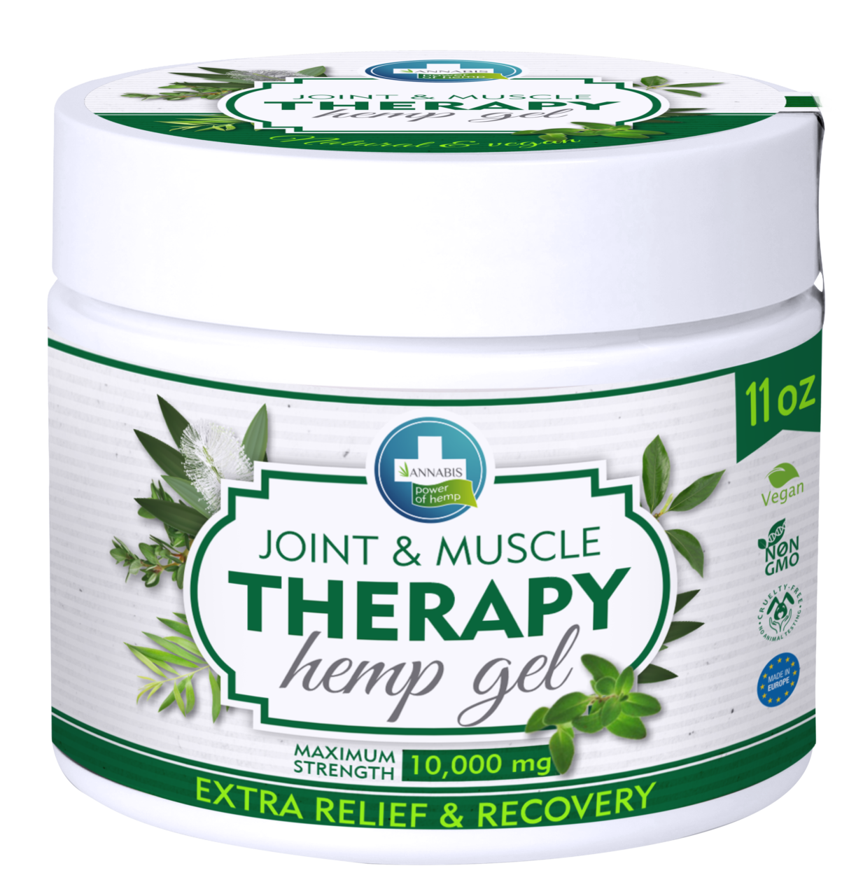 Annabis Natural Joint & Muscle Therapy Hemp Gel - Image 3