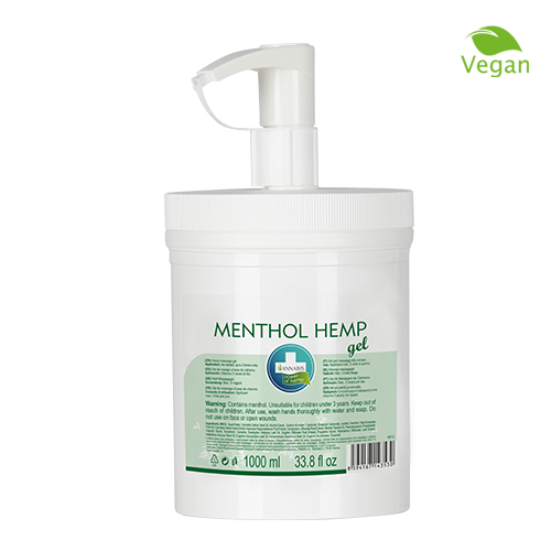 Menthol hemp gel